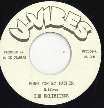 7inch Record UNLIMITEDS / PUPA SHAN - Song For My Farther / Dub For My Fa U-Vibes EU 2025 Spain Reggae, Ska & Dub