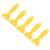 5pcs 3D Printer Spatula Flexible Plastic 3D Printing Resin Removal Scraper for WANHAO D8 for ANYCUBIC for Nova Yellow
