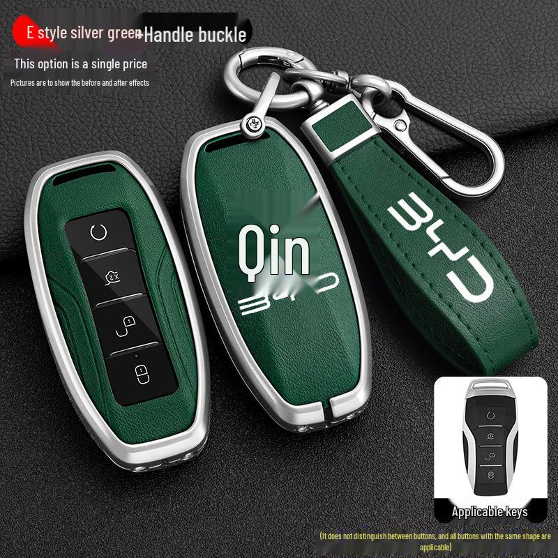 High-End Metal Shell Set for BYD Yuan, Song MAX, Qin 80, 18 Model, S7 Key Fobs