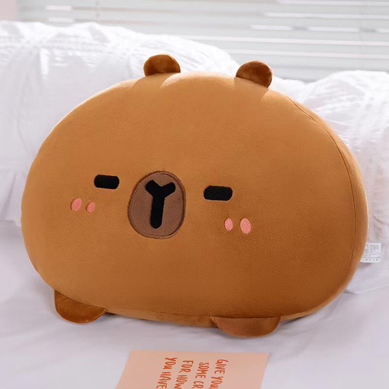 

Cute Kapibara throw pillow capybara doll office nap pillow cushion sofa pillow bedside back girl 30*40cm