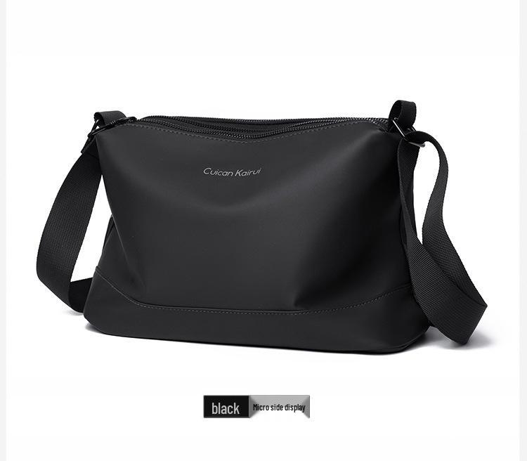 Men's Trendy Waterproof Oxford Cloth Crossbody Bag: Business, Casual, Commuter, Travel Shoulder Bag