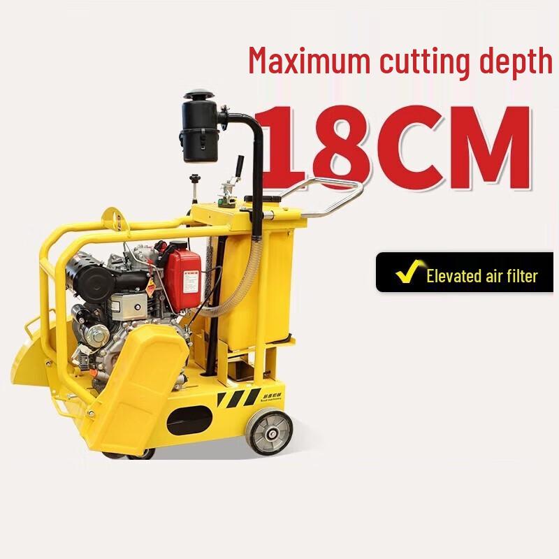 Kedehe 8,2 kW Diesel Betongveiskjærer CN-plugg (adapter inkludert)