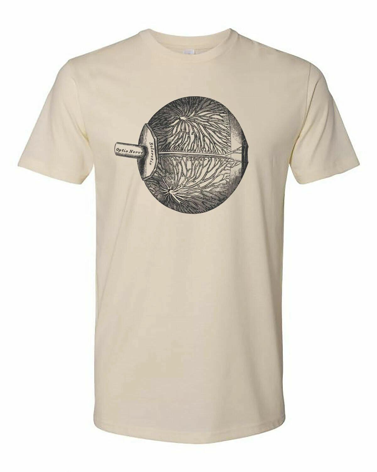 Cottage Cult Clothing Tee T Shirt Cotton Medical Anatomy Victorian Art Eye #2 4XL