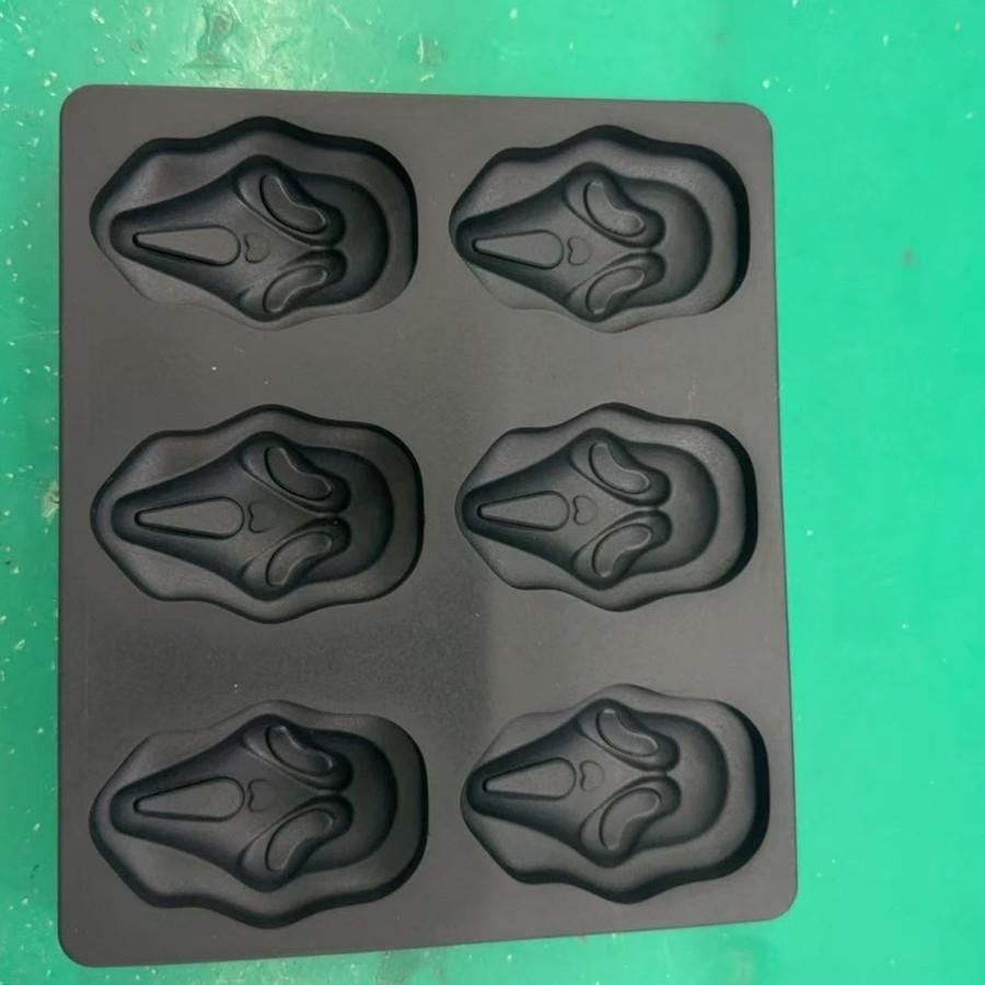 Ice Cube Tray Silicone Ice Mold Ball Freezer Square Ice Cube Maker with Lid for Whiskey Cocktail Coffee kitchen accessories