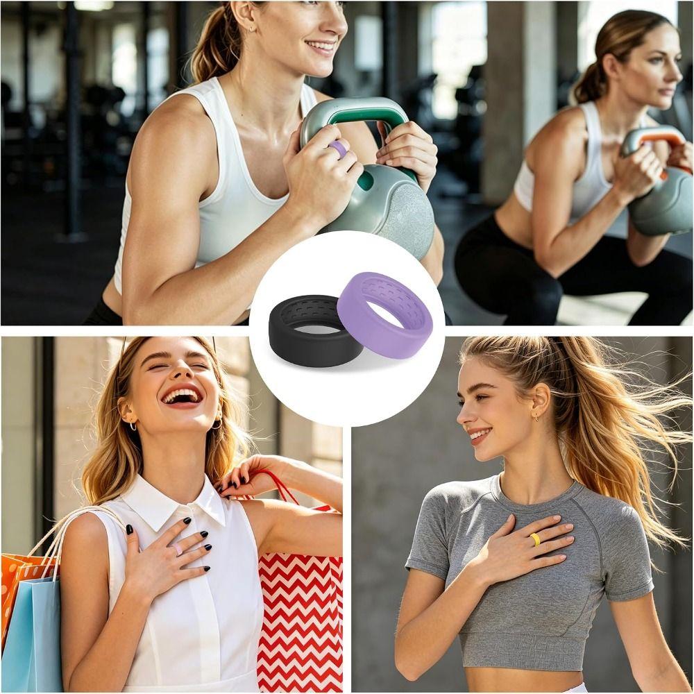 Silicone Smart Ring Cover Elastic Ring Protector for Oura Ring 5 Smart Ring Accessories