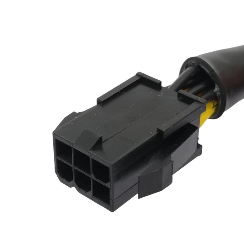 CPU 6Pin To 8Pin Power Supply Line Graphics Video Card Extender Cable Power Cable for Graphics Card Chassis Accessories