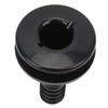 Majatou Boat 3/4" Thru Hull Fitting, ABS Plastic Hose Coupling Drain Outlet Accessory Boat