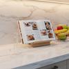 Arts Transparent Easel Plastic Case Holders Picture Display Photo Frame