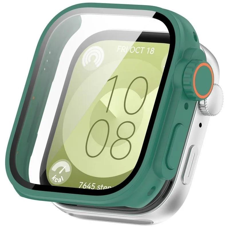 Screen Protector + Tempered Glass Case for Huawei Watch Fit 4 Fit 4 Pro Fit 3 Case Frame As Ultra2 Smart Watch Strap Case