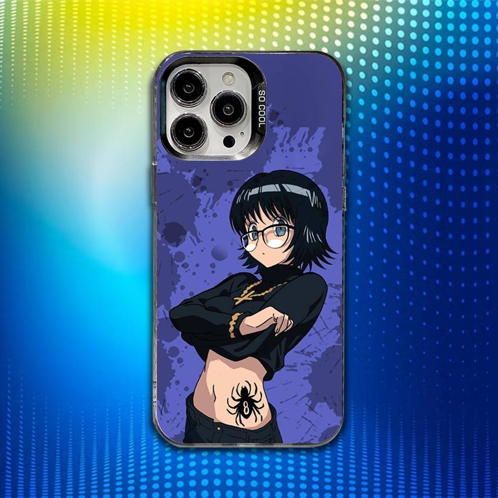 

H-Hunter S-Shizuku Anime Phone Case For iPhone 16,15,14,13,12,11,Mini,Pro,SE,MAX White Matte Shockproof Cover iPhone14