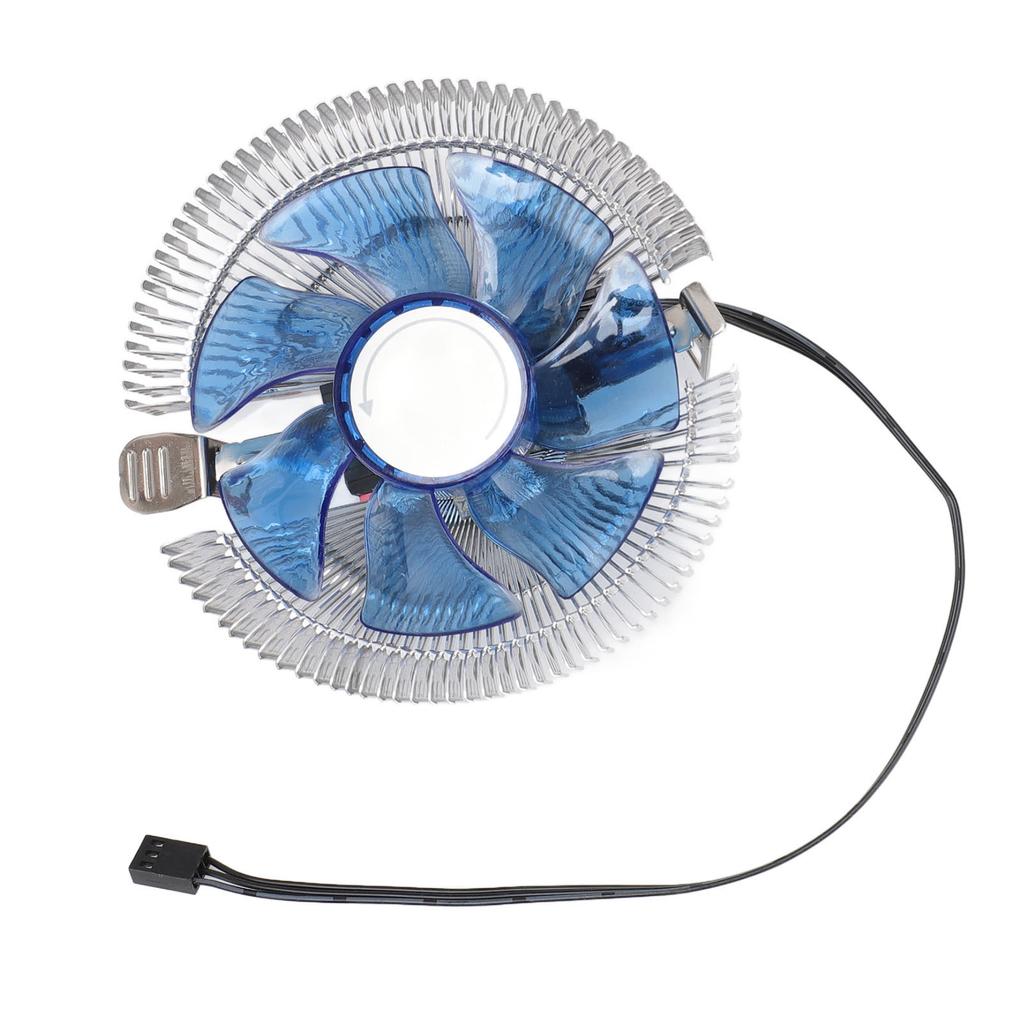 Blue Light CPU Cooling Fan Universal High Speed Low Noise CPU Cooler Fan for AMD Am2 for AMD3 S 754