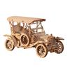 Classic Car 3D Car Wooden Puzzle Scale Model,DIY Model Kit, Handcraft Gift,Home Decoration,Mechanical Model Kit, Building Toy
