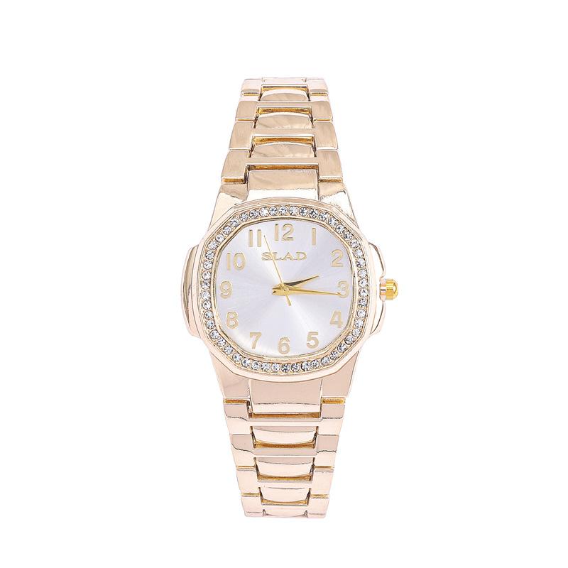 Diamant Damenuhr Business Casual Modetrend Quarz Uhr Damen Persönlichkeit Temperament Armbanduhr