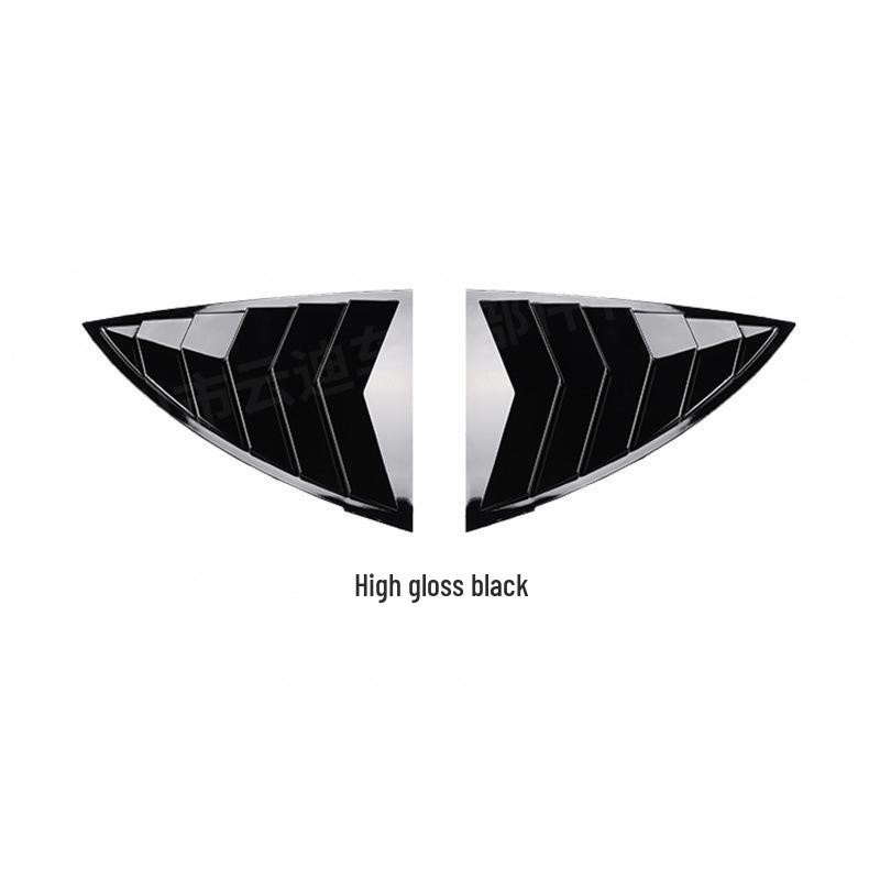 

Tesla Model Y Rear Triangle Window Louver Deflector Sticker