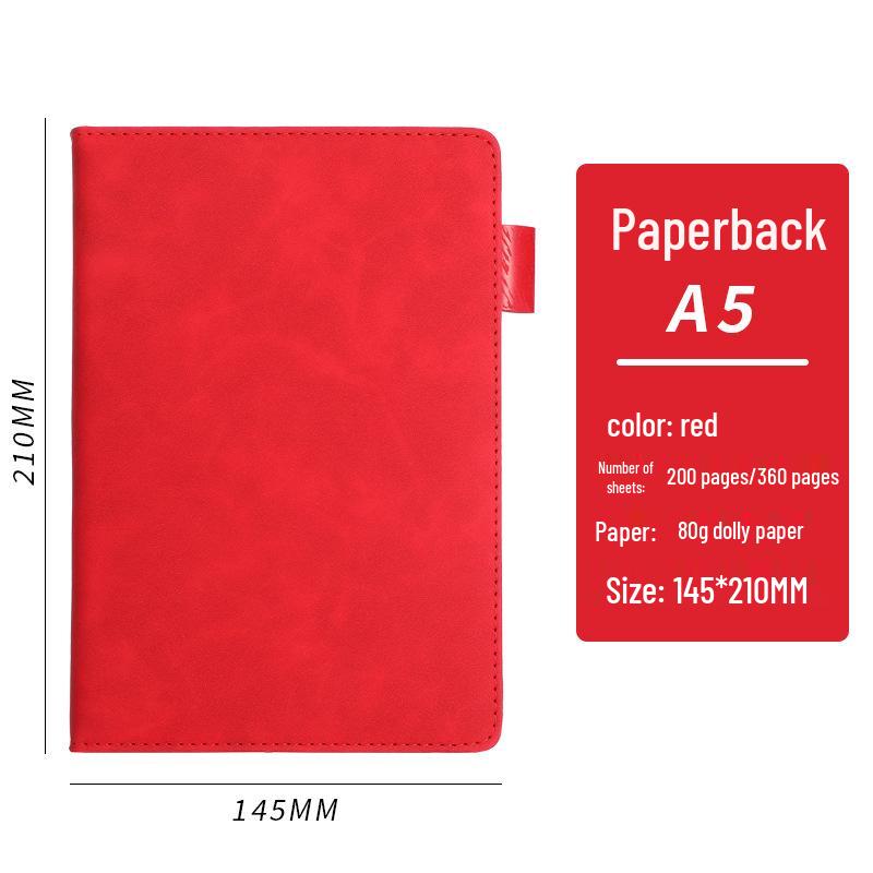 Carnet de Notes Business Épais A5 - Journal Intime Minimaliste, Logo Personnalisable