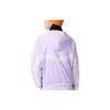 Li Ning Sports Trend Series Loose Color Block Ice Silk Quick Dry Hooded Jacket Women Jacket Purple AFDS310-3