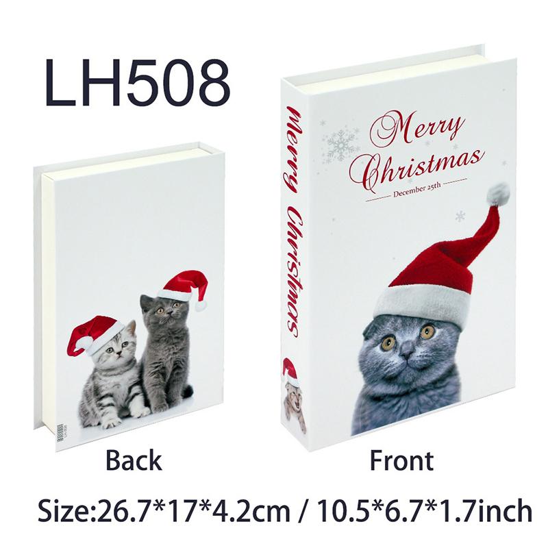 Seria Świąteczna Dekoracja Fałszywych Książek Estetyka Pokoju Dziennego Rekwizyty Dekoracje Książek Wnętrze Ozdoby na Stolik Kawowy Dodatkowe
