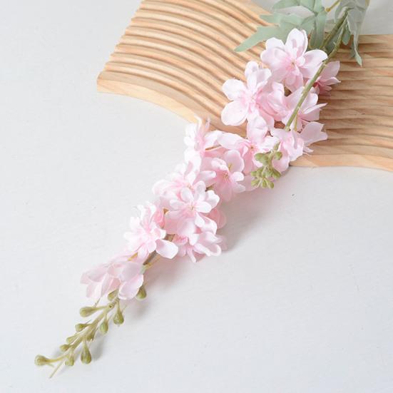 Fiore Artificiale per Vaso Resistente ai Raggi UV Fiore di Giacinto Finta Seta Stelo Lungo 34" Fiore Finto per Matrimonio Casa Ufficio Arrangement Floreale Primavera Estate