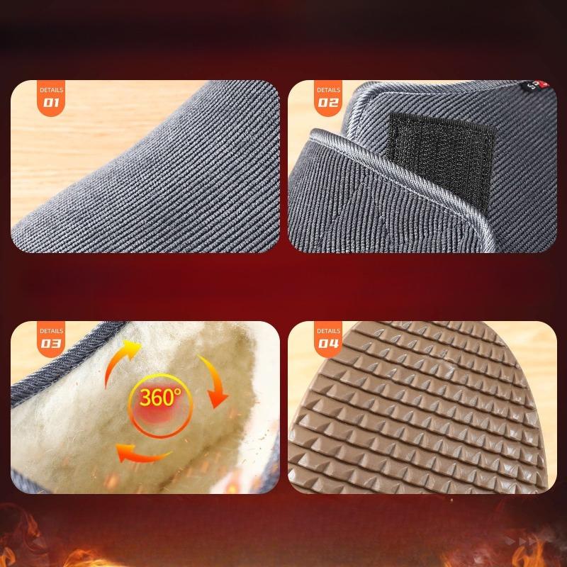 Cizme Noi din Bumbac, Cizme din Bumbac Gros și cu Fleece, Pantofi Casual, Cizme de Zăpadă