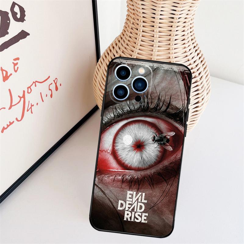 Terror Film Evil Dead Rise Phone Case For iPhone 16 Pro Max 15 14 13 11 12 17 Pro Max mini 15 16 Plus 16e 17 Air Cover
