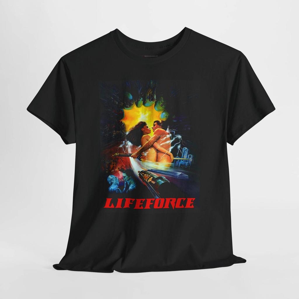 Lifeforce 1985 Retro Movie Poster Horror Unisex Graphic T-Shirt