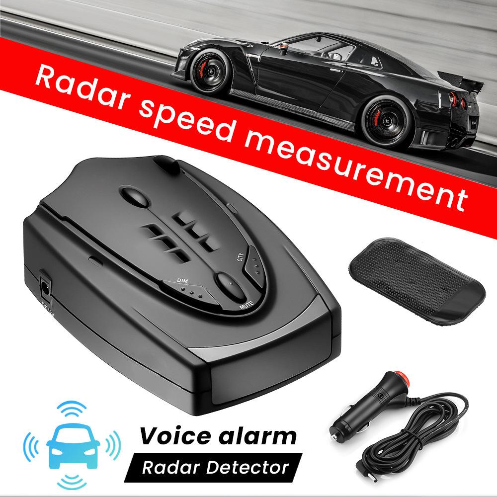 Voice Prompt Car Radar Speed Detector, Multilingual Chinese English Russian Available