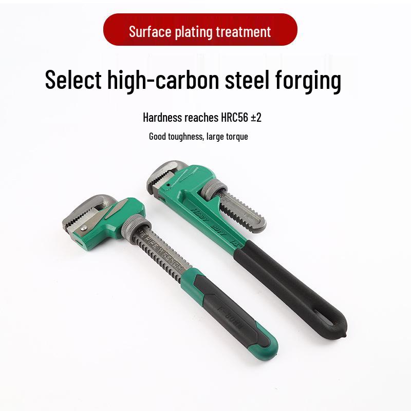 American Style Heavy Duty Multi-Spec Pipe Wrench for Pipeline Maintenance