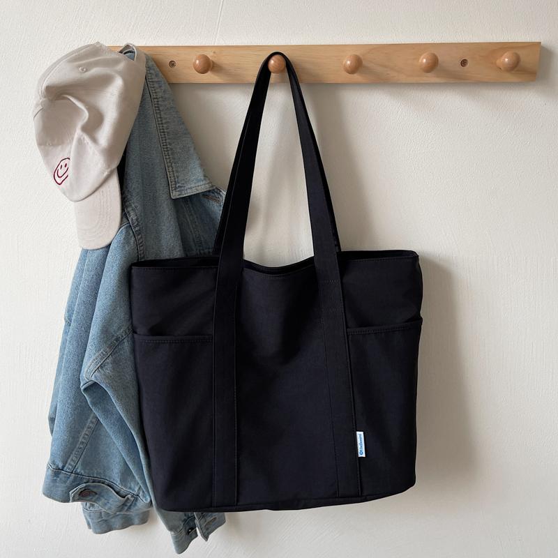 Duża pojemność płócienna torba typu tote torba damska na ramię