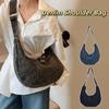 Versatile Denim Shoulder Bag Vintage Satchel Bags Casual Cross Body Bag  Girls