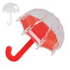 12pcs Umbrella Shaped Candy Box Portable Cute Exquisite Plastic Packaging Gift Box for Birthday Part