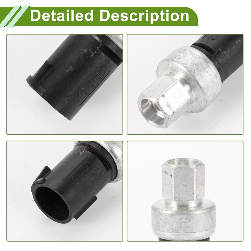 HOPESPANNER Druckschalter Sensor Motor Klimaanlage Kältemitteldruck Messwertaufnehmer für Ford Super Duty A/C 6L3419D594AA/F5TZ19D594AA F-250