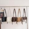 2026 Large-capacity Cowhide Mailman Bag Simple All-matching Shoulder Retro Casual Cross-body Female