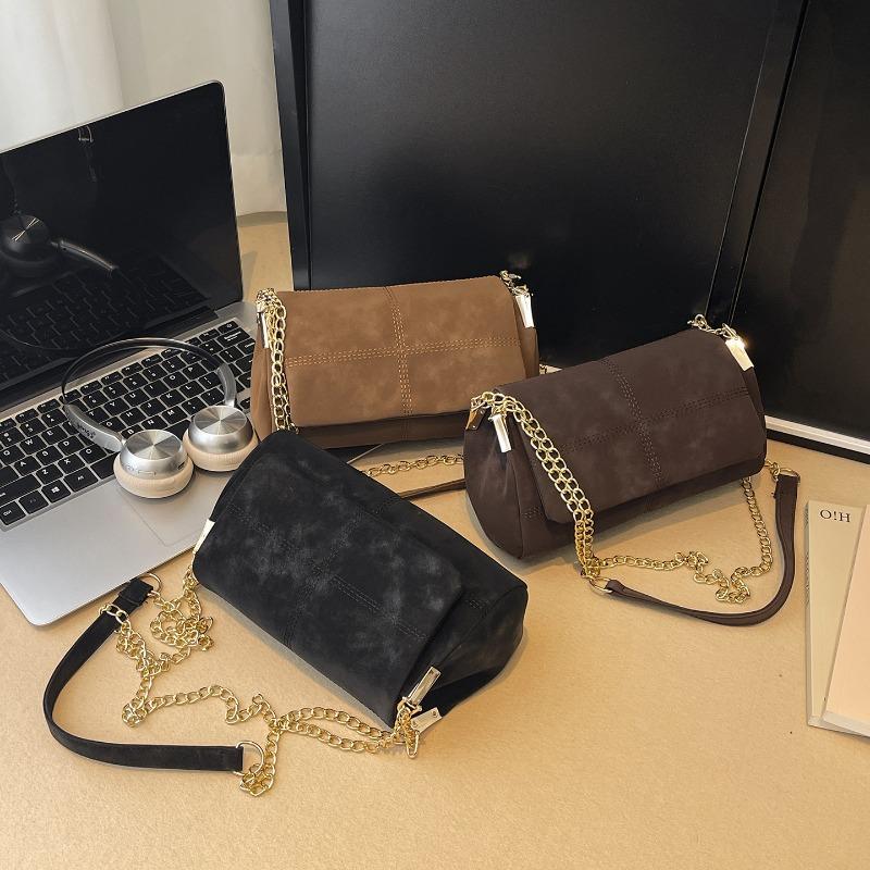 Bag Women's New Simple and Fashionable Small Square Bag Diamond Chain Stray Bag Versatile Shoulder Messenger Bag