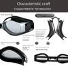 Myopia Waterproof Anti-Fog Adult Swimming Goggles CX7500