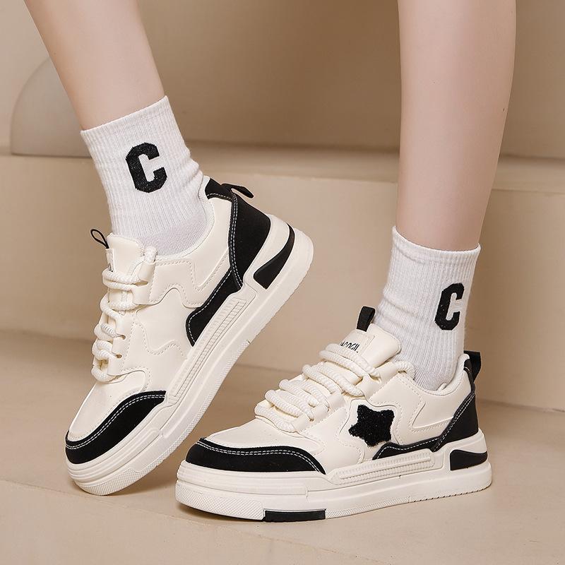 Customized star board shoes spring 2025 new casual versatile campus little white shoes niche shoes women's tide