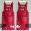 Fashionable Waterproof Kitchen Apron for Men & Women - Cute Oil-Proof Bib with Logo