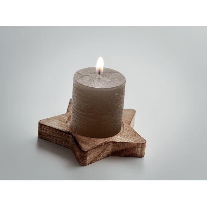 MidOcean Lotus Star Candle & Holder