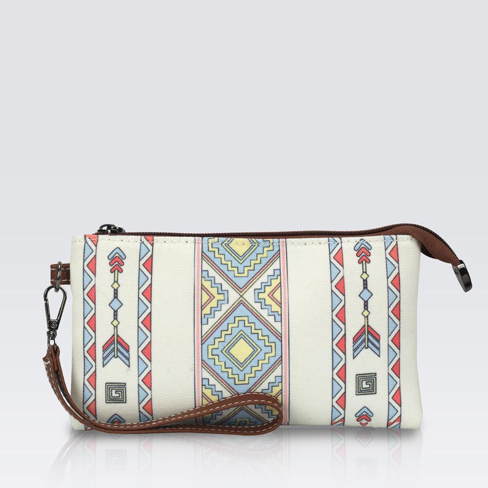 Женский кошелек в богемном стиле, Модная и портативная женская сумка и кошелек для монет от Shiling 21.5*1*11.5cm