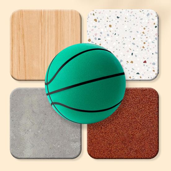 Quiet Indoor Ball Slip-Resistant Rebound Control Basketball Basketball Silent Foam Training for Home Practice