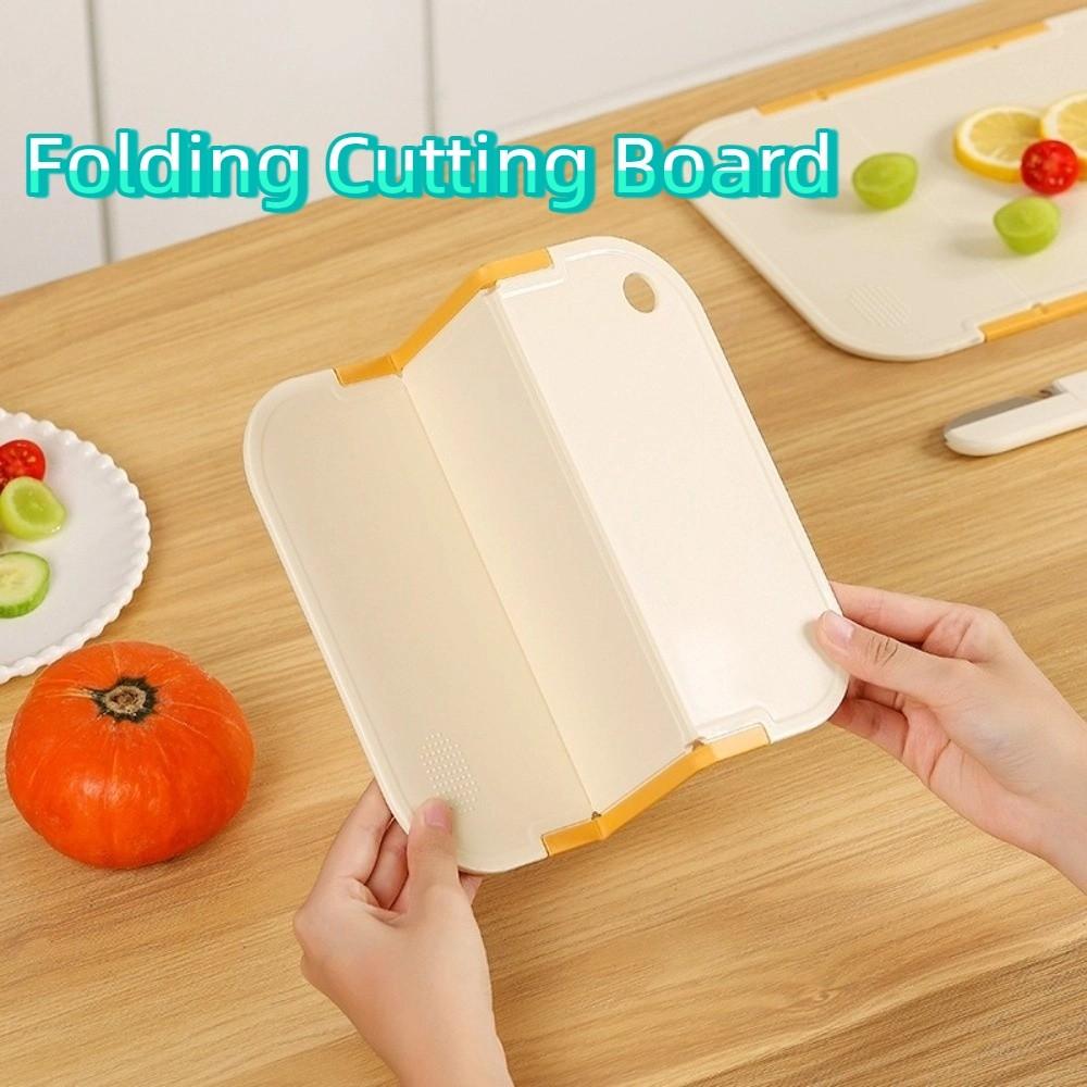 Non-Slip Folding Cutting Board Food Grade Baby Food Board Kitchen Chopping Board  Fruits Cutting