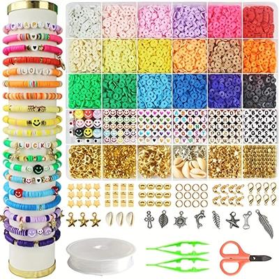 26 Grid Bohemian Style Diy Soft Pottery Beads Accessories String Bracelet Loose Beads Septum Smiley Face Beads Soft Pottery Sheet Set