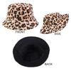 Bucket Style Basin Hat Leopard Patterned Fisherman Hat Beach Sun Protect Hat  Outdoor Travel