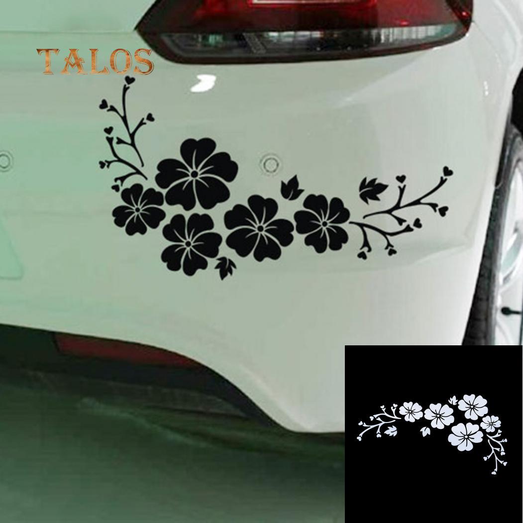 

Цветок Цветок Автомобиль Наклейка Наклейка Авто Грузовик Бампер Дверь Окно Декор Значки Наклейки На Автомобиль