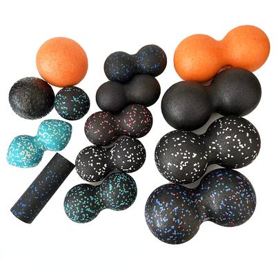 Fitness Ball High Density EPP Peanut Massage Ball Lightweight Back Neck Foot Activity Ball Deep Tissue Myofascial Release