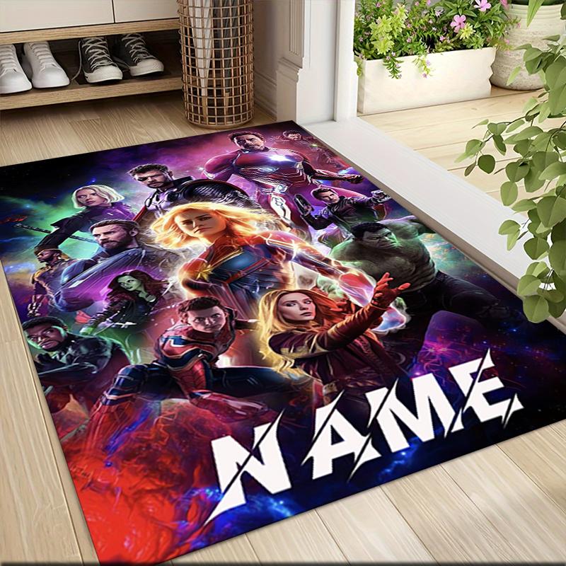 Custom Name "Spider-Man: Urban Legend" Carpet Rug Customizable Soft Washable Anti-Slip Home Living Room Sofa Mats Personalized Rug. 0909345