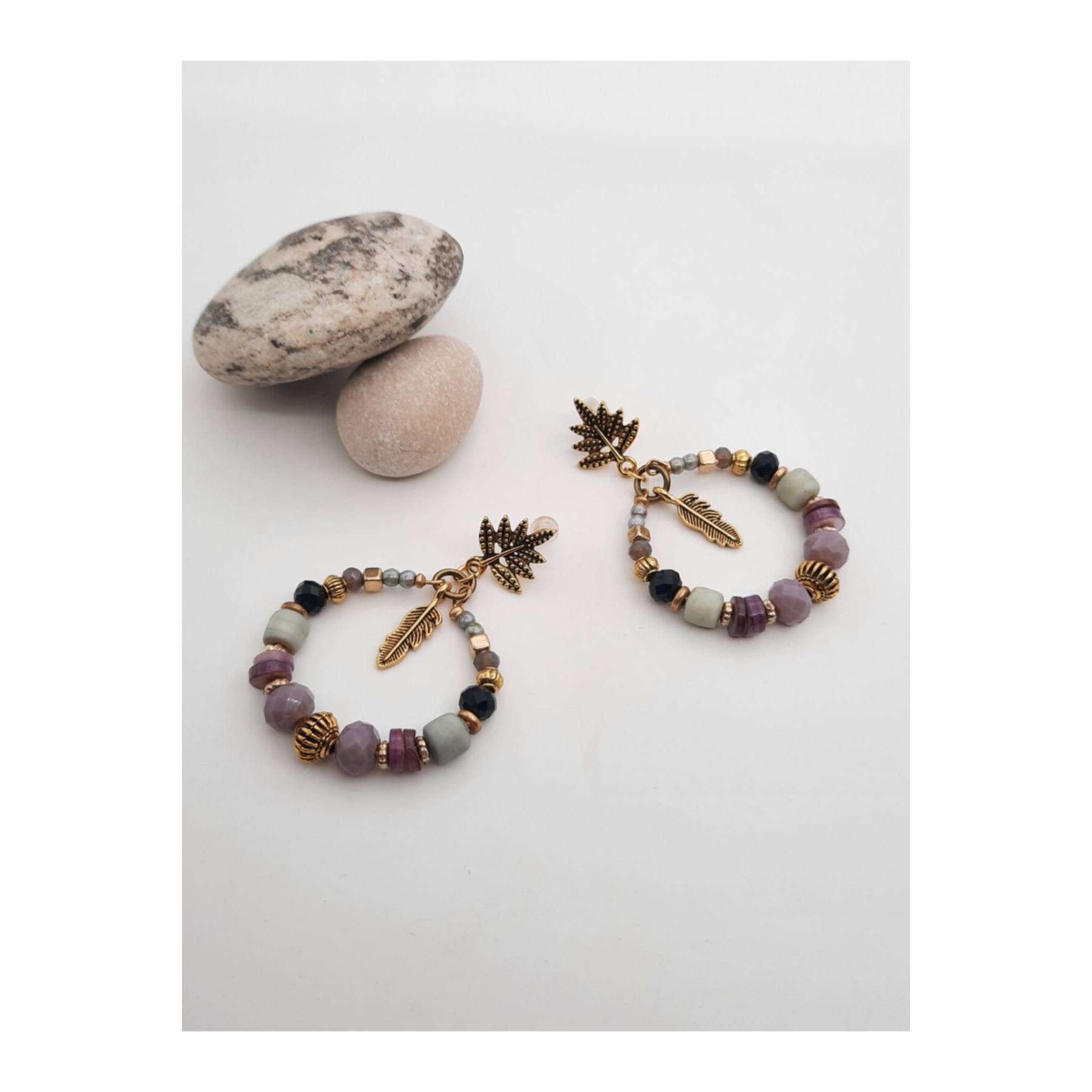 

Handmade Glass Beaded Ethnic Women s Earrings
