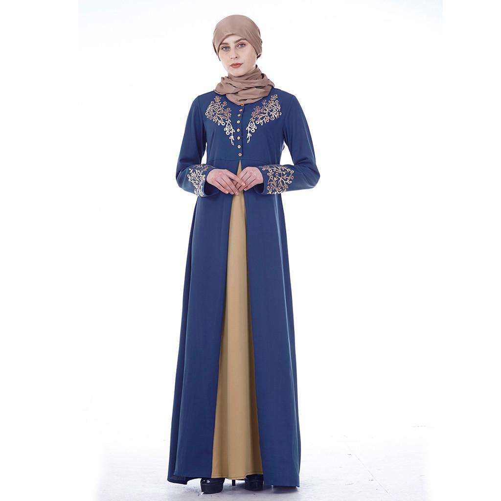 MyBatua Abaya Dress Islamic Clothing Maxi Muslim Dress Burqa
