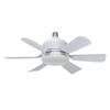 1PC E27 Světlo ventilátoru s rovnými lopatkami Odnímatelné lopatky ventilátoru Domů Jednoduché světlo malého ventilátoru s dálkovým ovládáním