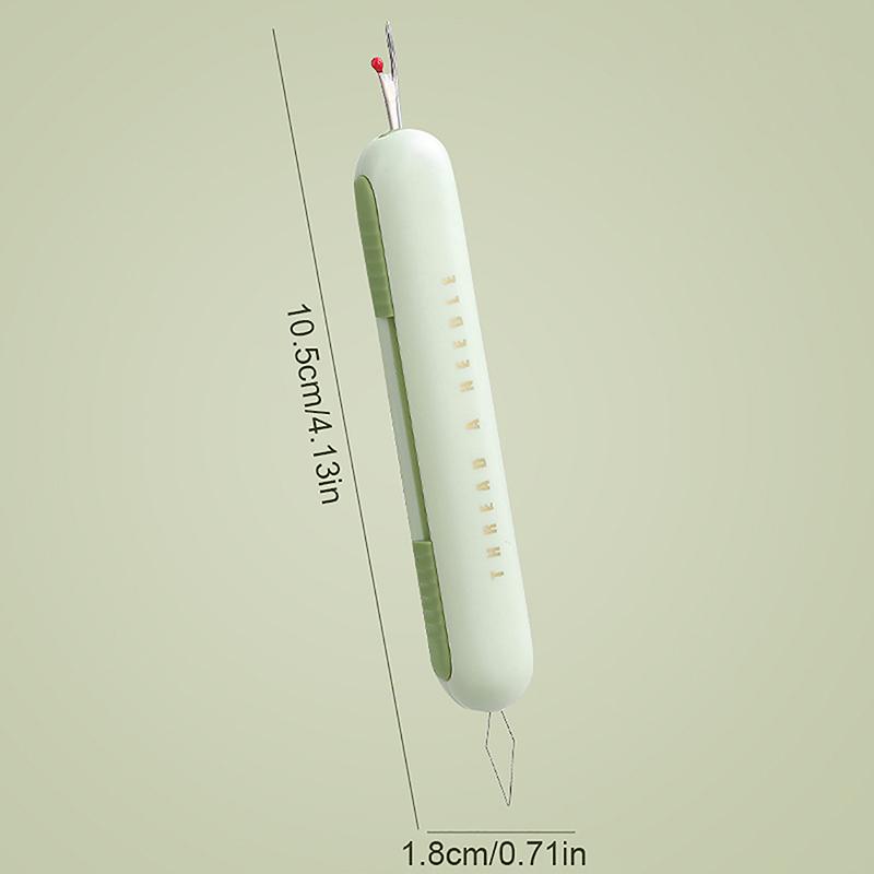 

Креативные вспарыватели швов, нитевдеватель 2-в-1, устройство для удаления швов, заправка ниток своими руками и швов, инструмент для быстрого шитья, нитевдеватель, швейная игла для работы зелёный