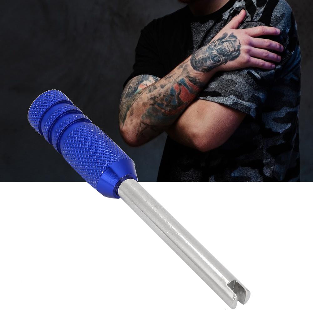Professional Tattoo Machine Armature Regulator Spring Tattoo Needle Alignment AdjusterBlue